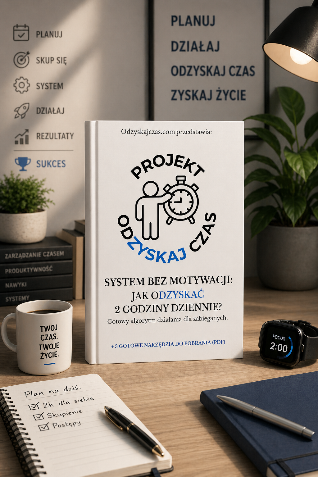 SYSTEM BEZ MOTYWACJI: JAK ODZYSKAĆ 2 GODZINY DZIENNIE?